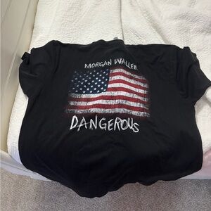 Morgan Wallen Next Level Apparel American flag t shirt